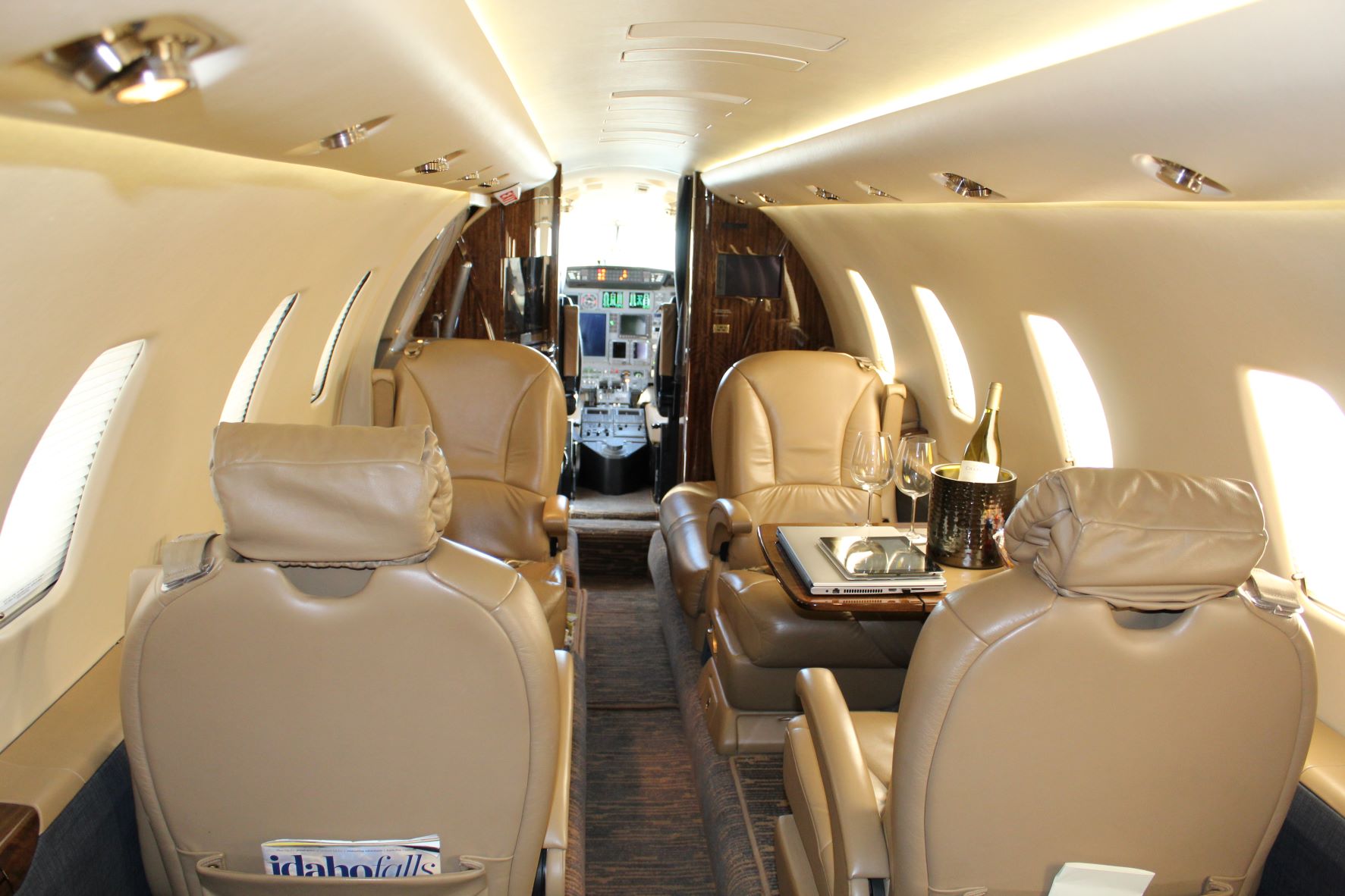 inside the Citation XLS